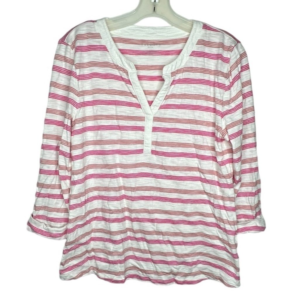 Talbots Petite Striped Top